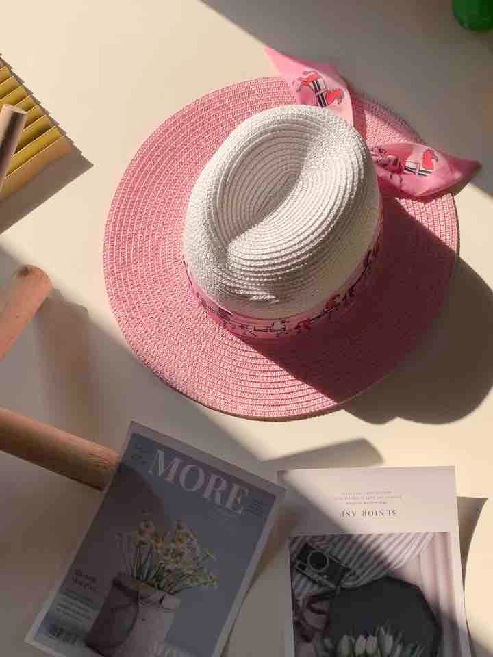 Pink Holiday Hat