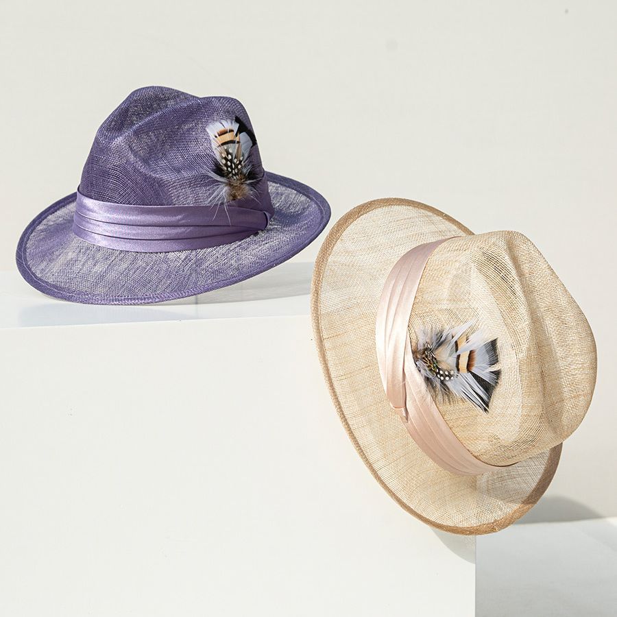 Elegant sunshade all-match linen hat