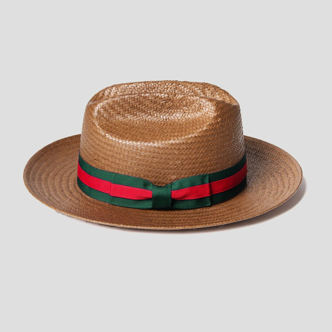 Tienda Miller Ranch Fedora - Patriotic Straw [BUY 2 FREE SHIPPING & BOX PACKING]