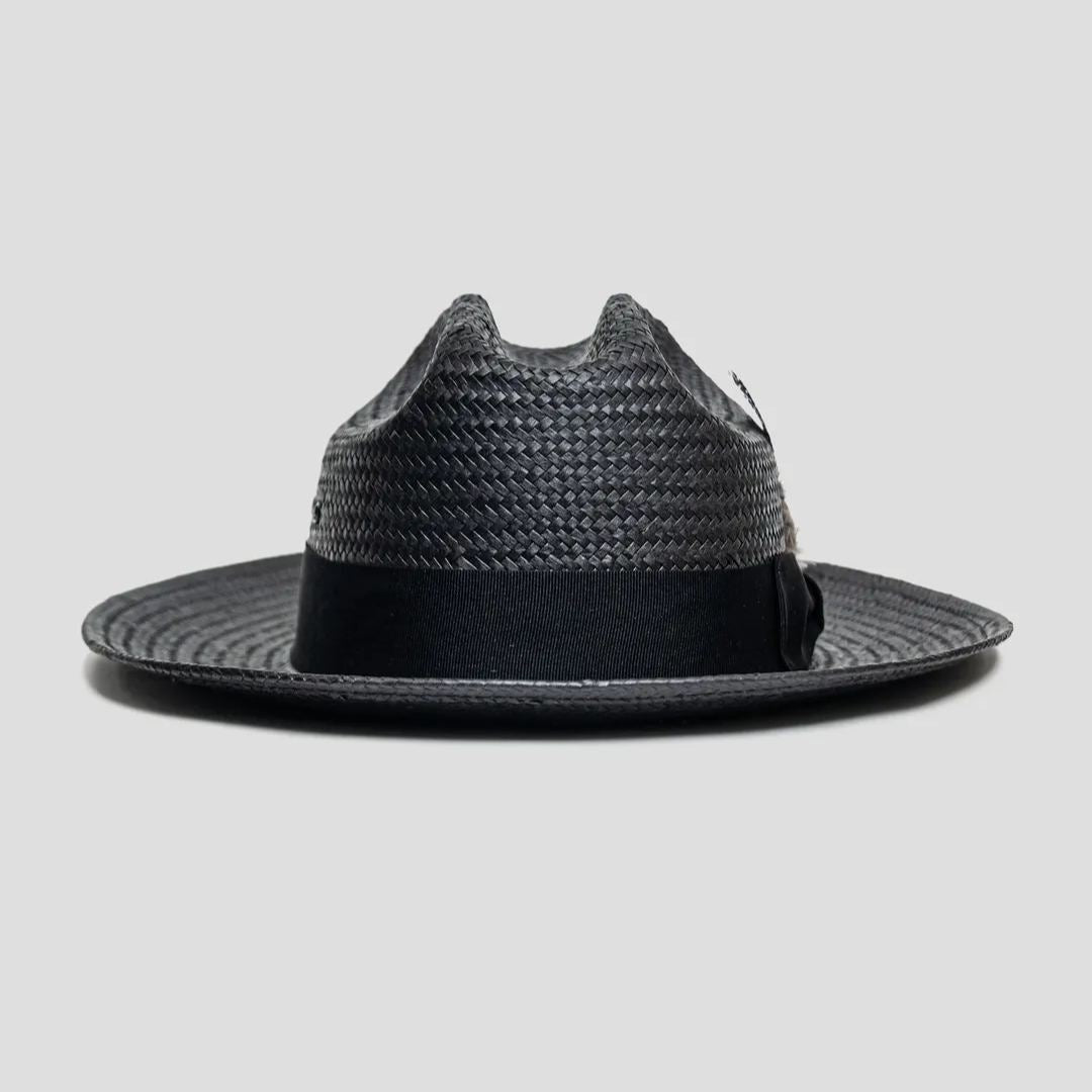 Tienda Miller Ranch Fedora - Patriotic Straw [BUY 2 FREE SHIPPING & BOX PACKING]